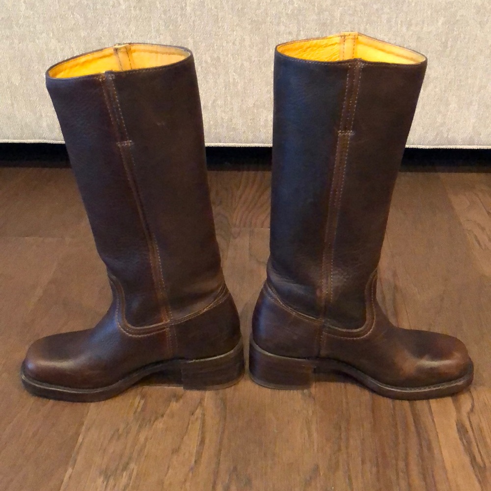 Frye Women’s CAMPUS 14L Blazer Brown Boot W/Box.